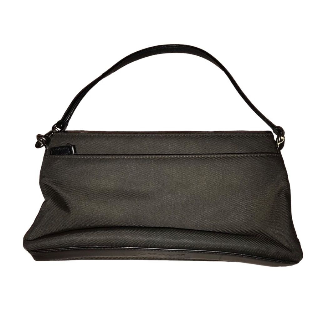Coach Vintage Brown Clutch 7407 Demi Mercer Wristlet Purse